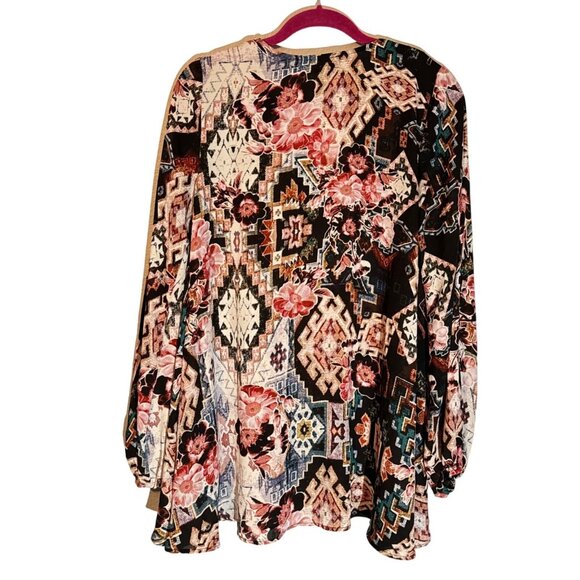 Show Me Your Mumu Women's Floral Boho Blouse Size M - Picture 11 of 12